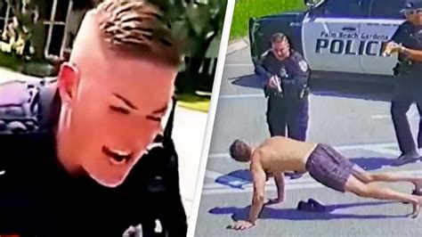 'Unhinged cop' who was fired after video of her outburst went viral .